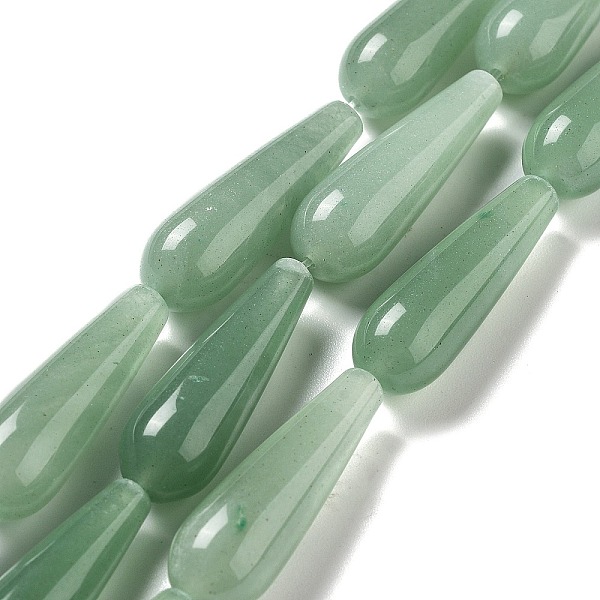 PandaHall Natural Green Aventurine Beads Strands, Teardrop, 30~30.5x10~10.5mm, Hole: 1.4mm, about 6pcs/strand, 7.13~7.20 inch(18.1~18.3cm)...
PandaHall Natural Green Aventurine Beads Strands, Teardrop, 30~30.5x10~10.5mm, Hole: 1.4mm, about 6pcs/strand, 7.13~7.20 inch(18.1~18.3cm)...