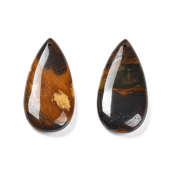 PandaHall Natural Tiger Iron Pendants, Teardrop Charms, 40x20x8mm, Hole: 1.2mm Tiger Iron Teardrop
PandaHall Natural Tiger Iron Pendants, Teardrop Charms, 40x20x8mm, Hole: 1.2mm Tiger Iron Teardrop