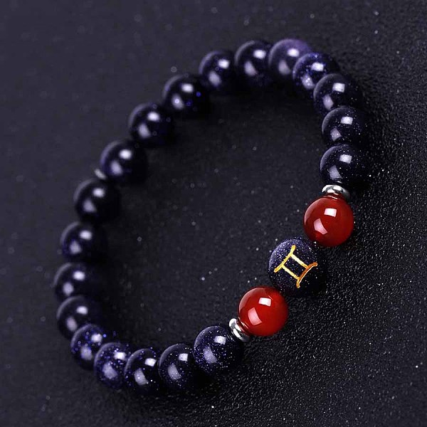PandaHall Gemini Round Synthetic Blue Goldstone & Natural Carnelian Stretch Bracelets for Women Men Carnelian Gemini
PandaHall Gemini Round Synthetic Blue Goldstone & Natural Carnelian Stretch Bracelets for Women Men Carnelian Gemini