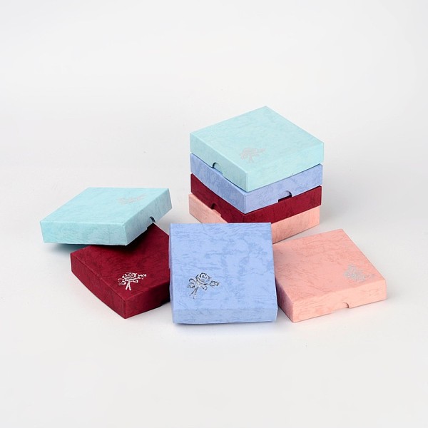 PandaHall Valentines Day Gifts Boxes Packages Cardboard Bracelet Boxes, Square, Mixed Color, about 8.8cm wide, 8.8cm long, 2.2cm high Paper..., Multicolor
PandaHall Valentines Day Gifts Boxes Packages Cardboard Bracelet Boxes, Square, Mixed Color, about 8.8cm wide, 8.8cm long, 2.2cm high Paper..., Multicolor