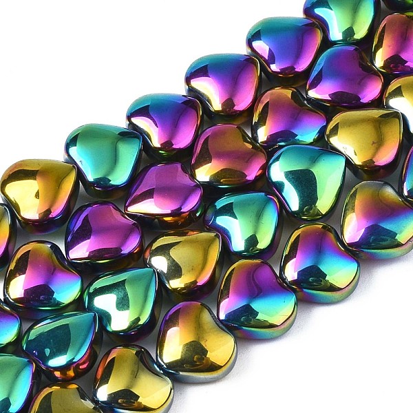 PandaHall Electroplate Glass Beads Strands, Half Plated, Heart, Golden Plated, 9~10x10x5.5mm, Hole: 0.8mm, about 70~71pcs/strand, 25.20...
PandaHall Electroplate Glass Beads Strands, Half Plated, Heart, Golden Plated, 9~10x10x5.5mm, Hole: 0.8mm, about 70~71pcs/strand, 25.20...