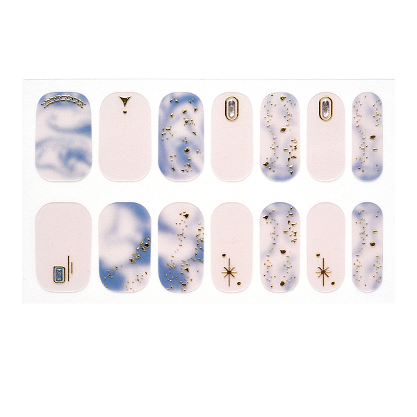 PandaHall Full Cover Ombre Nails Wraps, Glitter Powder Color Street Nail Strips, Self-Adhesive, for Nail Tips Decorations, Lavender Blush...
PandaHall Full Cover Ombre Nails Wraps, Glitter Powder Color Street Nail Strips, Self-Adhesive, for Nail Tips Decorations, Lavender Blush...