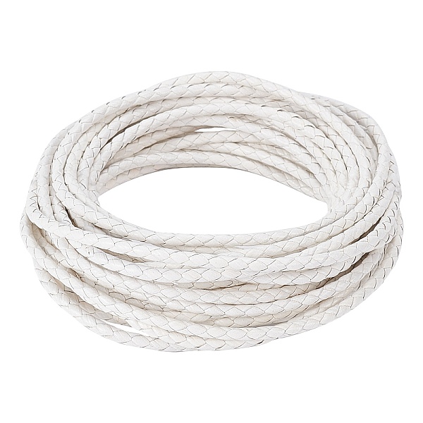 PandaHall GORGECRAFT 5.5 Yard Braided Leather Cord 3mm Wide Round Braided Leather Strap for Bracelet Neckacle Beading Jewelry Making, White...
PandaHall GORGECRAFT 5.5 Yard Braided Leather Cord 3mm Wide Round Braided Leather Strap for Bracelet Neckacle Beading Jewelry Making, White...