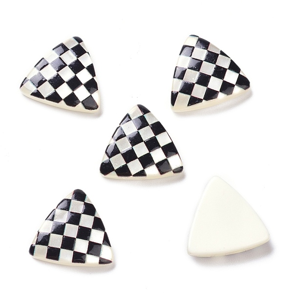 PandaHall Opaque Resin Cabochons, Triangle with Grid Pattern, Black, 16x16x5mm Resin Triangle Black
PandaHall Opaque Resin Cabochons, Triangle with Grid Pattern, Black, 16x16x5mm Resin Triangle Black