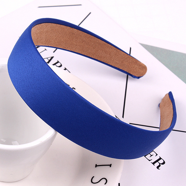 PandaHall Wide Cloth Hair Bands, Solid Simple Hair Accessories for Women, Royal Blue, 145x130x28mm Cloth
PandaHall Wide Cloth Hair Bands, Solid Simple Hair Accessories for Women, Royal Blue, 145x130x28mm Cloth