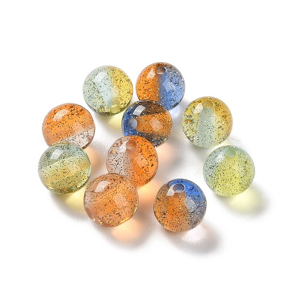 PandaHall Gradient Color Transparent Resin Beads with Gold Foil, Round, Mixed Color, 10mm, Hole: 1.8mm Resin Round Multicolor
PandaHall Gradient Color Transparent Resin Beads with Gold Foil, Round, Mixed Color, 10mm, Hole: 1.8mm Resin Round Multicolor