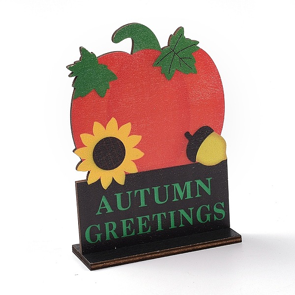 PandaHall Natural Wood Display Decorations, Word Autumn Greetings with Pumpkin, Red, 100x40x451mm Wood Pumpkin Red
PandaHall Natural Wood Display Decorations, Word Autumn Greetings with Pumpkin, Red, 100x40x451mm Wood Pumpkin Red