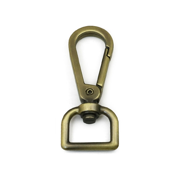 PandaHall Zinc Alloy Swivel Clasps, Swivel Snap Hook, for Purse Making, Antique Bronze, 5.9x2.3cm, Hole: 16x9mm Alloy
PandaHall Zinc Alloy Swivel Clasps, Swivel Snap Hook, for Purse Making, Antique Bronze, 5.9x2.3cm, Hole: 16x9mm Alloy