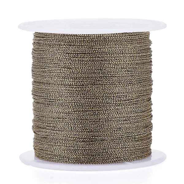 PandaHall Polyester Braided Metallic Thread, for DIY Braided Bracelets Making and Embroidery, Coffee, 0.4mm, 6-Ply, about 54.68 yards..., Brown
PandaHall Polyester Braided Metallic Thread, for DIY Braided Bracelets Making and Embroidery, Coffee, 0.4mm, 6-Ply, about 54.68 yards..., Brown