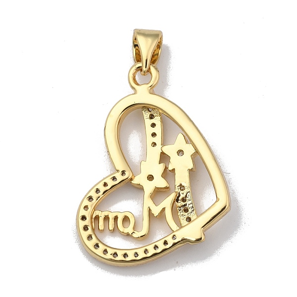 PandaHall Real 18K Gold Plated Brass Micro Pave Cubic Zirconia Pendants, Long-Lasting Plated, for Mother's Day, with Snap on Bails, Heart..., Clear
PandaHall Real 18K Gold Plated Brass Micro Pave Cubic Zirconia Pendants, Long-Lasting Plated, for Mother's Day, with Snap on Bails, Heart..., Clear