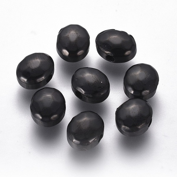 PandaHall 304 Stainless Steel Beads, Faceted, Oval, Electrophoresis Black, 8.5x7x4.5mm, Hole: 1.6mm 304 Stainless Steel Oval
PandaHall 304 Stainless Steel Beads, Faceted, Oval, Electrophoresis Black, 8.5x7x4.5mm, Hole: 1.6mm 304 Stainless Steel Oval