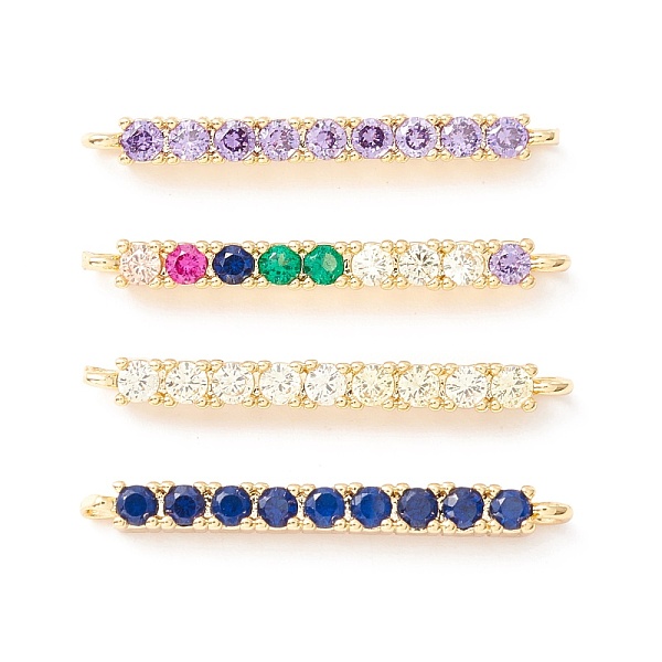 PandaHall Rack Plating Brass Micro Pave Cubic Zirconia Connestor Charms, Long-Lasting Plated, Real 18K Gold Plated, Cadmium Free & Nickel..., Multicolor
PandaHall Rack Plating Brass Micro Pave Cubic Zirconia Connestor Charms, Long-Lasting Plated, Real 18K Gold Plated, Cadmium Free & Nickel..., Multicolor