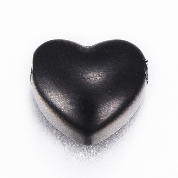 PandaHall 304 Stainless Steel Beads, Heart, Electrophoresis Black, 9x10x5.5mm, Hole: 2mm 304 Stainless Steel Heart
PandaHall 304 Stainless Steel Beads, Heart, Electrophoresis Black, 9x10x5.5mm, Hole: 2mm 304 Stainless Steel Heart