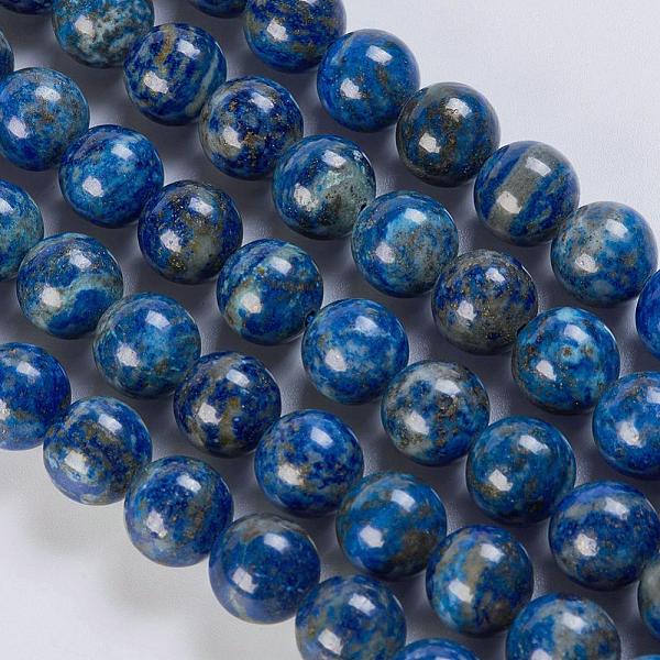 PandaHall Natural Lapis Lazuli Beads Strands, Round, 10mm, Hole: 1mm, about 39pcs/strand, 15.5 inch Lapis Lazuli Round
PandaHall Natural Lapis Lazuli Beads Strands, Round, 10mm, Hole: 1mm, about 39pcs/strand, 15.5 inch Lapis Lazuli Round