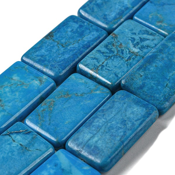 PandaHall Natural Howlite Beads Strands, Dyed, Rectangle, 20x12x3mm, Hole: 1mm, about 20pcs/strand, 15.75''(40cm) Howlite Rectangle
PandaHall Natural Howlite Beads Strands, Dyed, Rectangle, 20x12x3mm, Hole: 1mm, about 20pcs/strand, 15.75''(40cm) Howlite Rectangle
