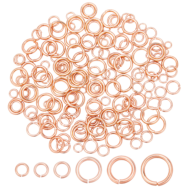 PandaHall AHANDMAKER 180 Pcs 2-6mm Open Jump Rings, 6 Sizes Brass Jump Rings, Round Linking Rings, Jewelry Rings Connectors for Earring...
PandaHall AHANDMAKER 180 Pcs 2-6mm Open Jump Rings, 6 Sizes Brass Jump Rings, Round Linking Rings, Jewelry Rings Connectors for Earring...