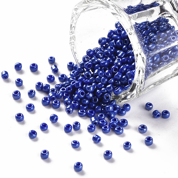 PandaHall (Repacking Service Available) Glass Seed Beads, Opaque Colors Lustered, Round, Blue, 12/0, 2mm, Hole: 1mm, about 12g/bag Glass...
PandaHall (Repacking Service Available) Glass Seed Beads, Opaque Colors Lustered, Round, Blue, 12/0, 2mm, Hole: 1mm, about 12g/bag Glass...
