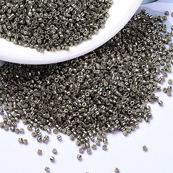 PandaHall MIYUKI Delica Beads, Cylinder, Japanese Seed Beads, 11/0, (DB1852) Duracoat Galvanized Pewter, 1.3x1.6mm, Hole: 0.8mm, about..., Silver
PandaHall MIYUKI Delica Beads, Cylinder, Japanese Seed Beads, 11/0, (DB1852) Duracoat Galvanized Pewter, 1.3x1.6mm, Hole: 0.8mm, about..., Silver