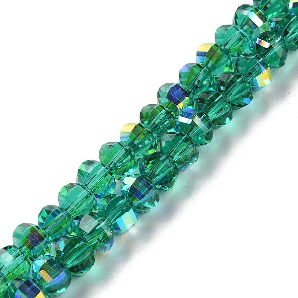 PandaHall Transparent Electroplate Glass Beads Strands, AB Color, Faceted Lantern, Green, 6x4.5mm, Hole: 1.4mm, about 98pcs/strand, 17.72''...
PandaHall Transparent Electroplate Glass Beads Strands, AB Color, Faceted Lantern, Green, 6x4.5mm, Hole: 1.4mm, about 98pcs/strand, 17.72''...