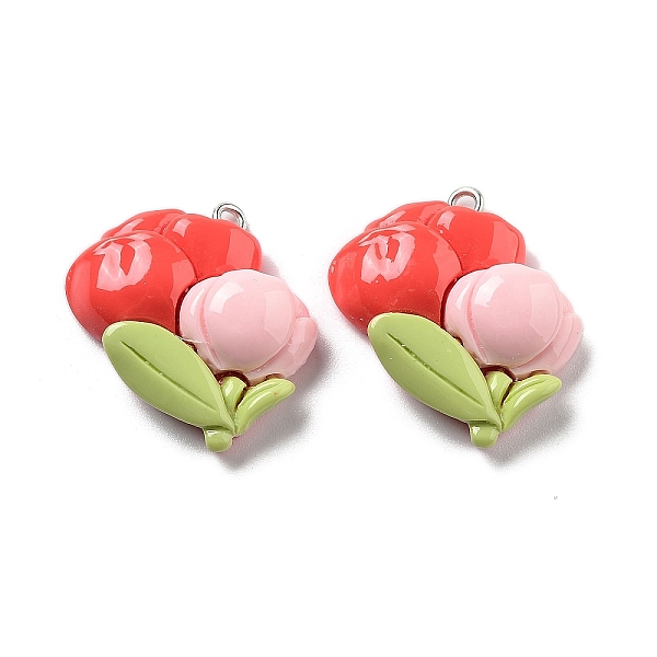 PandaHall Spring Theme Opaque Resin Pendants, Plant Charms, Flower, 23x26x8mm, Hole: 2mm Resin Flower
PandaHall Spring Theme Opaque Resin Pendants, Plant Charms, Flower, 23x26x8mm, Hole: 2mm Resin Flower
