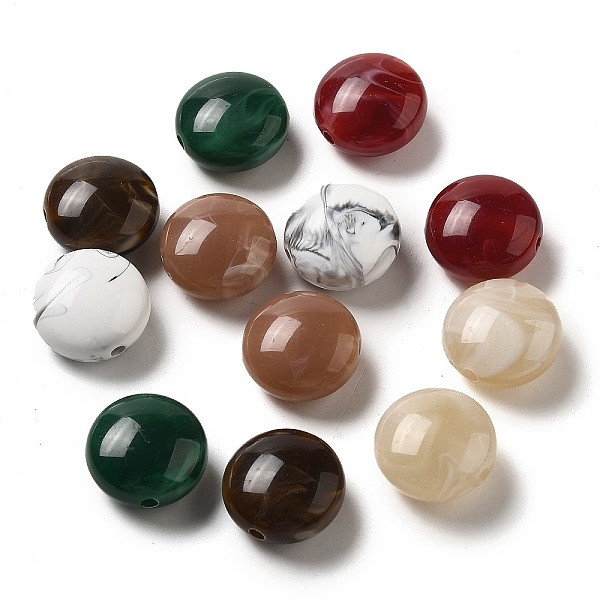 PandaHall Opaque Acrylic Beads, Round, Mixed Color, 16.5x9.5mm, Hole: 2mm, about 326pcs/500g Acrylic Round Multicolor
PandaHall Opaque Acrylic Beads, Round, Mixed Color, 16.5x9.5mm, Hole: 2mm, about 326pcs/500g Acrylic Round Multicolor