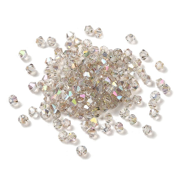 PandaHall Transparent Glass Beads, Faceted, Bicone, Thistle, 3.5x3.5x3mm, Hole: 0.8mm, 720pcs/bag. Glass Bicone Purple
PandaHall Transparent Glass Beads, Faceted, Bicone, Thistle, 3.5x3.5x3mm, Hole: 0.8mm, 720pcs/bag. Glass Bicone Purple