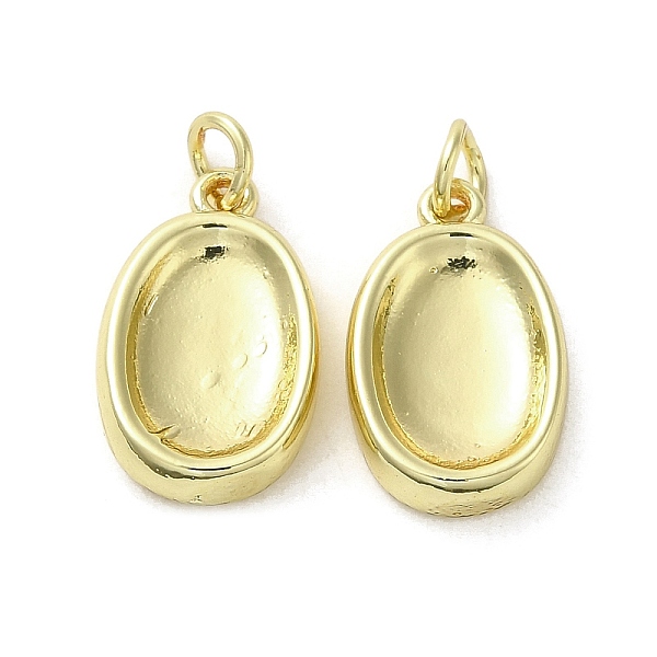 PandaHall Rack Plating Brass Pendants, Lead Free & Cadmium Free, Long-Lasting Plated, Oval Charms, Real 18K Gold Plated, 18x11x4mm, Hole...
PandaHall Rack Plating Brass Pendants, Lead Free & Cadmium Free, Long-Lasting Plated, Oval Charms, Real 18K Gold Plated, 18x11x4mm, Hole...