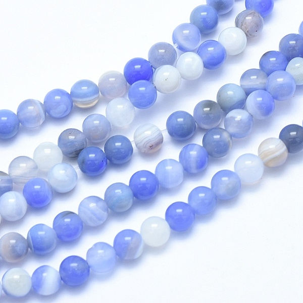 PandaHall Natural Blue Chalcedony Beads Strands, Dyed, Round, 10mm, Hole: 1.2mm, about 38pcs/strand, 14.9 inch(38cm) Chalcedony Round
PandaHall Natural Blue Chalcedony Beads Strands, Dyed, Round, 10mm, Hole: 1.2mm, about 38pcs/strand, 14.9 inch(38cm) Chalcedony Round