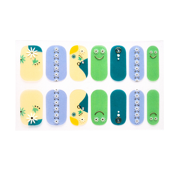 PandaHall Full Cover Nombre Nail Stickers, Self-Adhesive, for Nail Tips Decorations, Colorful, 24x8mm, 14pcs/sheet Paper Flower
PandaHall Full Cover Nombre Nail Stickers, Self-Adhesive, for Nail Tips Decorations, Colorful, 24x8mm, 14pcs/sheet Paper Flower
