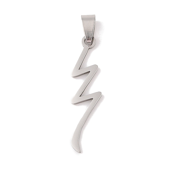 PandaHall 201 Stainless Steel Pendants, Lightning Bolt Charm, Stainless Steel Color, 39x10x1.5mm, Hole: 4x7mm 201 Stainless Steel Lightning...
PandaHall 201 Stainless Steel Pendants, Lightning Bolt Charm, Stainless Steel Color, 39x10x1.5mm, Hole: 4x7mm 201 Stainless Steel Lightning...