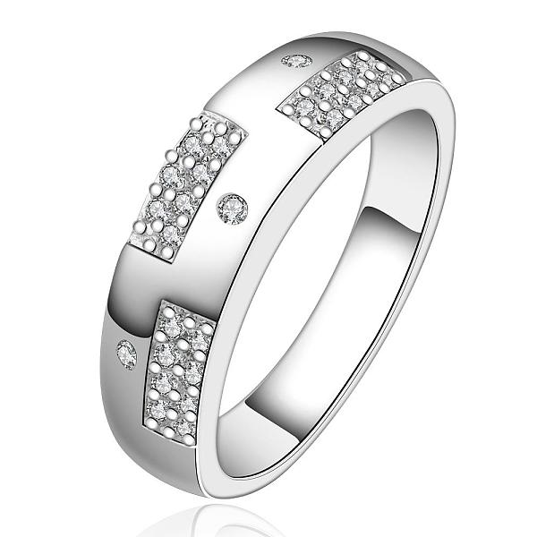 PandaHall Simple Design Exquisite Brass Cubic Zirconia Finger Rings For Women, Silver, US Size 8(18.1mm) Brass+Cubic Zirconia
PandaHall Simple Design Exquisite Brass Cubic Zirconia Finger Rings For Women, Silver, US Size 8(18.1mm) Brass+Cubic Zirconia