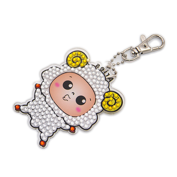 PandaHall DIY Constellations Pattern Cartoon Keychain Diamond Painting Kits, Including Acrylic Pendant, Resin Rhinestones, Diamond Sticky..., Multicolor
PandaHall DIY Constellations Pattern Cartoon Keychain Diamond Painting Kits, Including Acrylic Pendant, Resin Rhinestones, Diamond Sticky..., Multicolor
