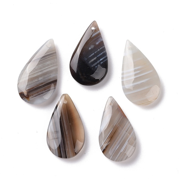 PandaHall Natural Botswana Agate Pendants, Drop, 33~36x19~20x6~7.5mm, Hole: 1mm Botswana Agate Teardrop
PandaHall Natural Botswana Agate Pendants, Drop, 33~36x19~20x6~7.5mm, Hole: 1mm Botswana Agate Teardrop