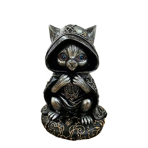 PandaHall Halloween Resin Cat Mage Figurines, for Home Desktop Decoration, Black, 80x95x150mm Resin Cat Shape Black
PandaHall Halloween Resin Cat Mage Figurines, for Home Desktop Decoration, Black, 80x95x150mm Resin Cat Shape Black