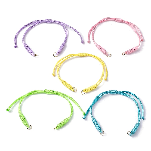PandaHall Adjustable Braided Eco-Friendly Korean Waxed Polyester Cord, with 304 Stainless Steel Open Jump Rings, for Link Bracelet Making..., Multicolor
PandaHall Adjustable Braided Eco-Friendly Korean Waxed Polyester Cord, with 304 Stainless Steel Open Jump Rings, for Link Bracelet Making..., Multicolor