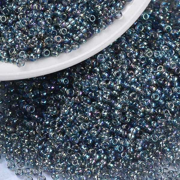 PandaHall MIYUKI Round Rocailles Beads, Japanese Seed Beads, (RR249) Transparent Gray AB, 15/0, 1.5mm, Hole: 0.7mm, about 5555pcs/bottle...
PandaHall MIYUKI Round Rocailles Beads, Japanese Seed Beads, (RR249) Transparent Gray AB, 15/0, 1.5mm, Hole: 0.7mm, about 5555pcs/bottle...
