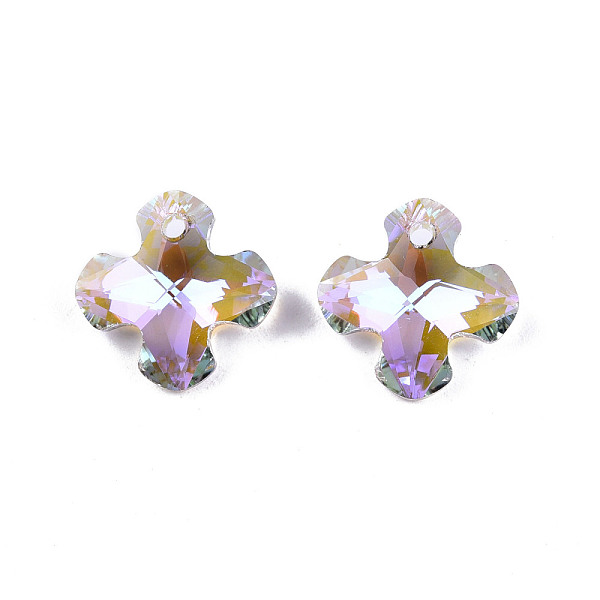 PandaHall Electroplated Glass Charms, Faceted, Cross, Lilac, 14x14x6mm, Hole: 1.4mm Glass Cross Purple
PandaHall Electroplated Glass Charms, Faceted, Cross, Lilac, 14x14x6mm, Hole: 1.4mm Glass Cross Purple