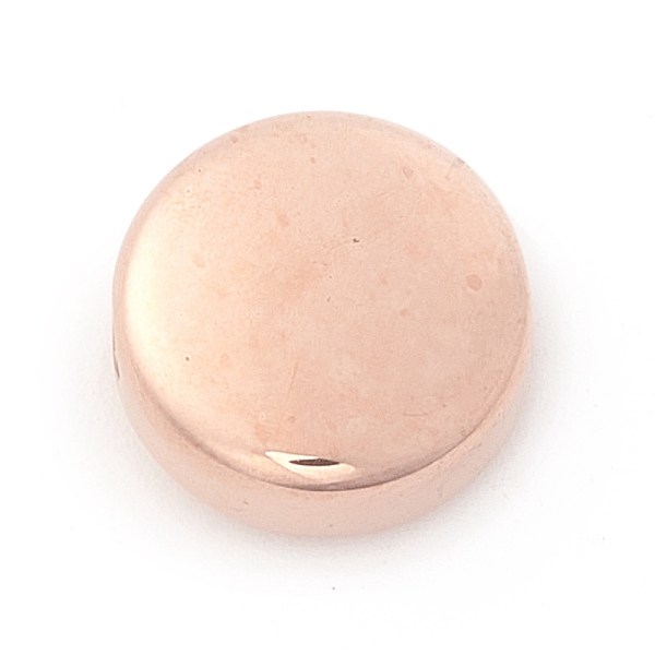 PandaHall Ion Plating(IP) 304 Stainless Steel Beads, Flat Round, Rose Gold, 12x5mm, Hole: 2mm 304 Stainless Steel Flat Round
PandaHall Ion Plating(IP) 304 Stainless Steel Beads, Flat Round, Rose Gold, 12x5mm, Hole: 2mm 304 Stainless Steel Flat Round