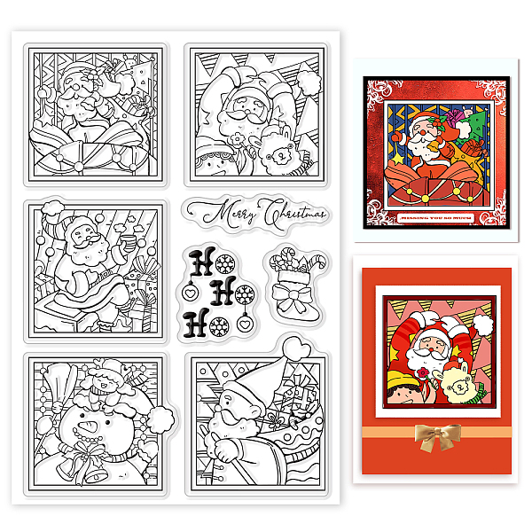 PandaHall GLOBLELAND Merry Christmas Clear Stamps Santa Photo Frame Silicone Clear Stamps Snowman Transparent Stamp Seals for Cards Making...
PandaHall GLOBLELAND Merry Christmas Clear Stamps Santa Photo Frame Silicone Clear Stamps Snowman Transparent Stamp Seals for Cards Making...