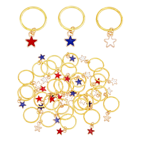 PandaHall SUPERFINDINGS 30Pcs 3 Colors 4th of July Braid Clips Star Dreadlock Accessories Hair Jewelry Independence Day Theme DIY Hair...
PandaHall SUPERFINDINGS 30Pcs 3 Colors 4th of July Braid Clips Star Dreadlock Accessories Hair Jewelry Independence Day Theme DIY Hair...