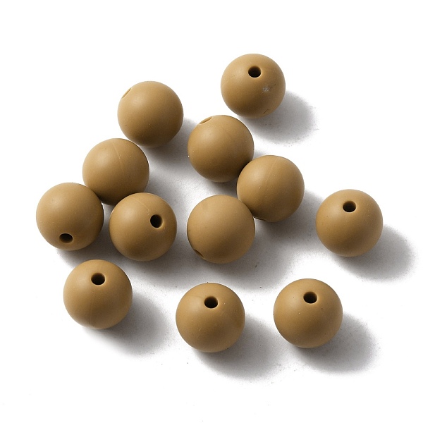 PandaHall Silicone Beads, DIY Nursing Necklaces and Bracelets Making, Chewing Pendants For Teethers, Round, Goldenrod, 12x11mm, Hole: 2mm..., Gold
PandaHall Silicone Beads, DIY Nursing Necklaces and Bracelets Making, Chewing Pendants For Teethers, Round, Goldenrod, 12x11mm, Hole: 2mm..., Gold