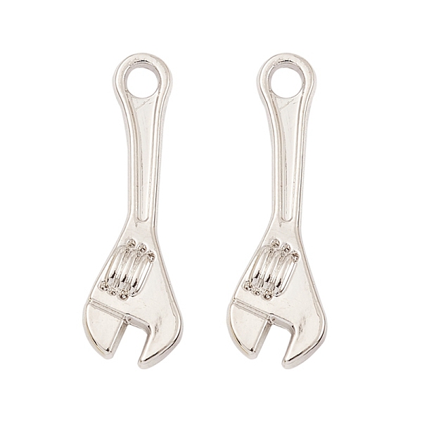 PandaHall Alloy Pendants, Long-Lasting Plated, Lead Free & Cadmium Free, Wrench, Platinum, 24x7x2x3mm Alloy Tool
PandaHall Alloy Pendants, Long-Lasting Plated, Lead Free & Cadmium Free, Wrench, Platinum, 24x7x2x3mm Alloy Tool
