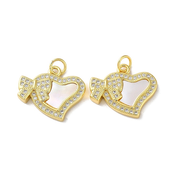 PandaHall Valentine"s Day Brass Micro Pave Clear Cubic Zirconia Pendants, with Shell, Heart, Real 18K Gold Plated, 16.5x19x3mm, Hole: 3.5mm...
PandaHall Valentine"s Day Brass Micro Pave Clear Cubic Zirconia Pendants, with Shell, Heart, Real 18K Gold Plated, 16.5x19x3mm, Hole: 3.5mm...