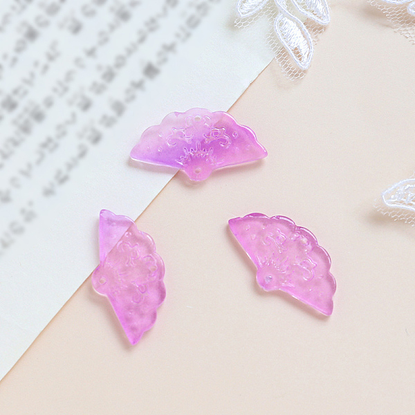 PandaHall Handmade Lampwork Connector Charms, Fan Link, Orchid, 16x28mm Lampwork Fan Purple
PandaHall Handmade Lampwork Connector Charms, Fan Link, Orchid, 16x28mm Lampwork Fan Purple