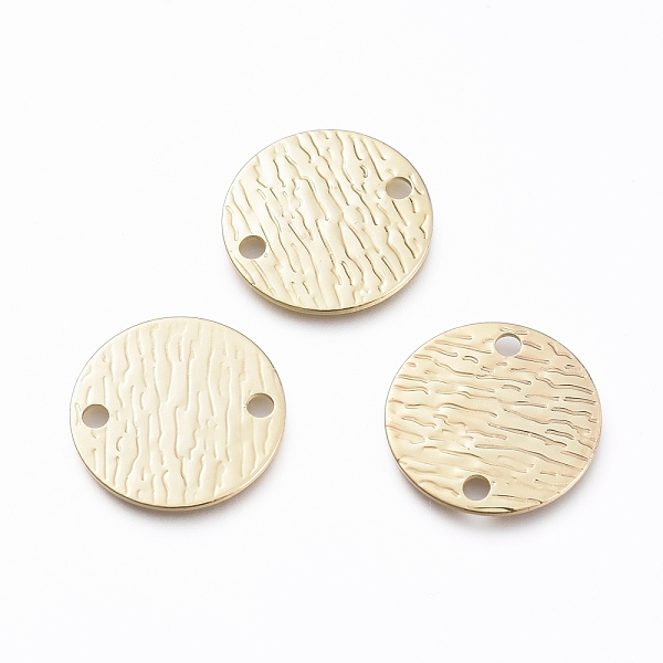 PandaHall Brass Links Connectors, Long-Lasting Plated, Textured, Flat Round, Golden, 16x1mm, Hole: 1.8mm Brass Flat Round
PandaHall Brass Links Connectors, Long-Lasting Plated, Textured, Flat Round, Golden, 16x1mm, Hole: 1.8mm Brass Flat Round