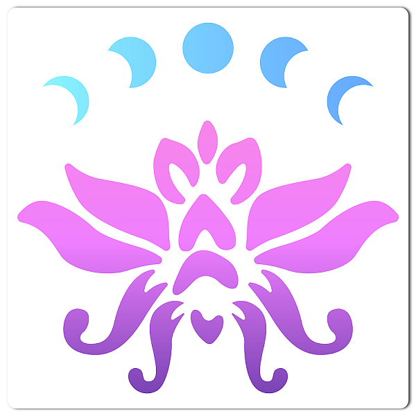 PandaHall PET Plastic Hollow Out Drawing Painting Stencils Templates, Square, Flower Pattern, 300x300mm Plastic Flower
PandaHall PET Plastic Hollow Out Drawing Painting Stencils Templates, Square, Flower Pattern, 300x300mm Plastic Flower