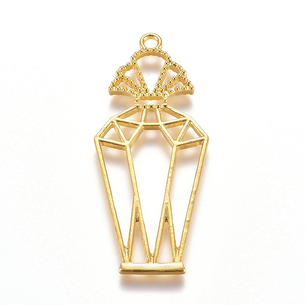 PandaHall Alloy Open Back Bezel Big Pendants, For DIY UV Resin, Epoxy Resin, Pressed Flower Jewelry, Perfume Bottle, Golden, 52x22.5x3mm...
PandaHall Alloy Open Back Bezel Big Pendants, For DIY UV Resin, Epoxy Resin, Pressed Flower Jewelry, Perfume Bottle, Golden, 52x22.5x3mm...