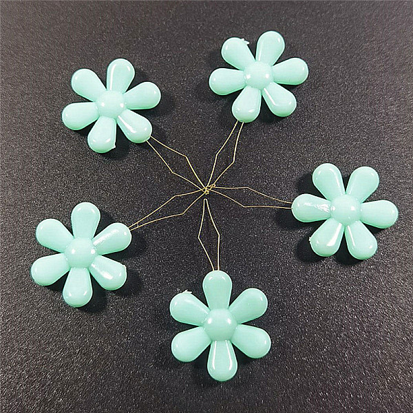 PandaHall Steel Sewing Needle Devices, Threader, Thread Guide Tool, with Plastic Flower, Aquamarine, 45mm Steel Flower Green
PandaHall Steel Sewing Needle Devices, Threader, Thread Guide Tool, with Plastic Flower, Aquamarine, 45mm Steel Flower Green