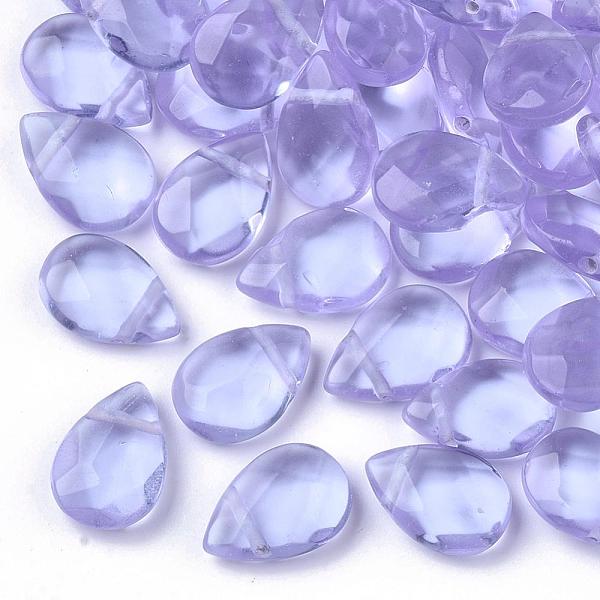 PandaHall Glass Charms, Faceted Drop, Lilac, 12x8x4~5mm, Hole: 0.8mm Glass Teardrop Purple
PandaHall Glass Charms, Faceted Drop, Lilac, 12x8x4~5mm, Hole: 0.8mm Glass Teardrop Purple