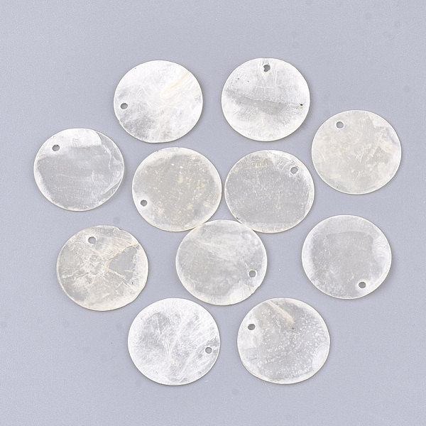 PandaHall Capiz Shell Pendants, Flat Round, WhiteSmoke, 20~20.5x0.5~1.5mm, Hole: 1.4mm Capiz Shell Flat Round White
PandaHall Capiz Shell Pendants, Flat Round, WhiteSmoke, 20~20.5x0.5~1.5mm, Hole: 1.4mm Capiz Shell Flat Round White